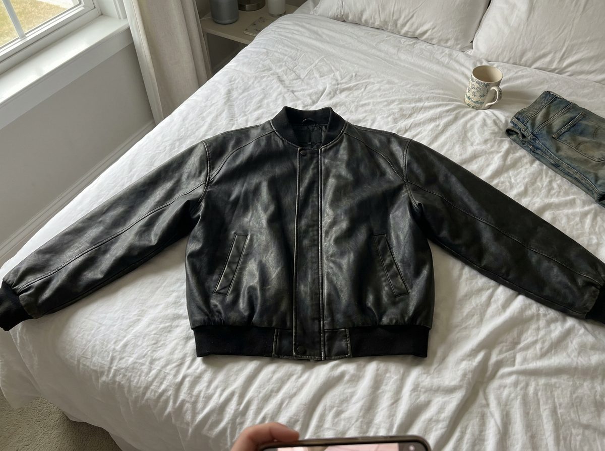 Annonce Vinted : veste Zara oversize